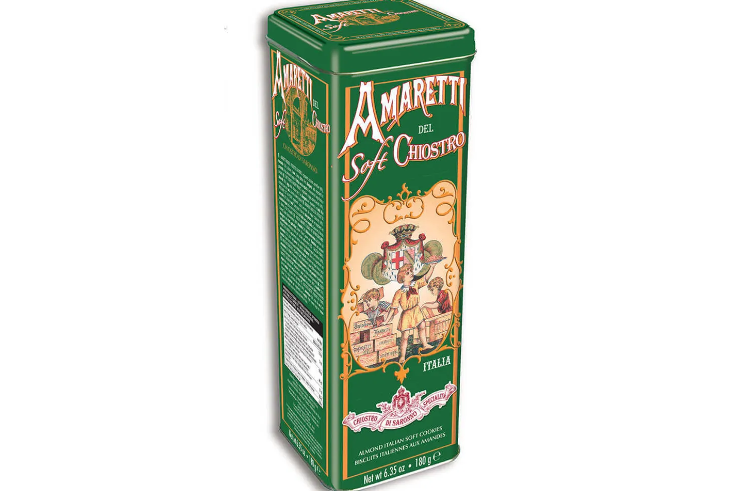 Amaretti moelleux Chiostro Di Saronno haut de gamme classiques 180g
