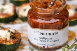 Antipasti aux Deux Tomates artisanal L'Épicurien fabriqué en France 100g