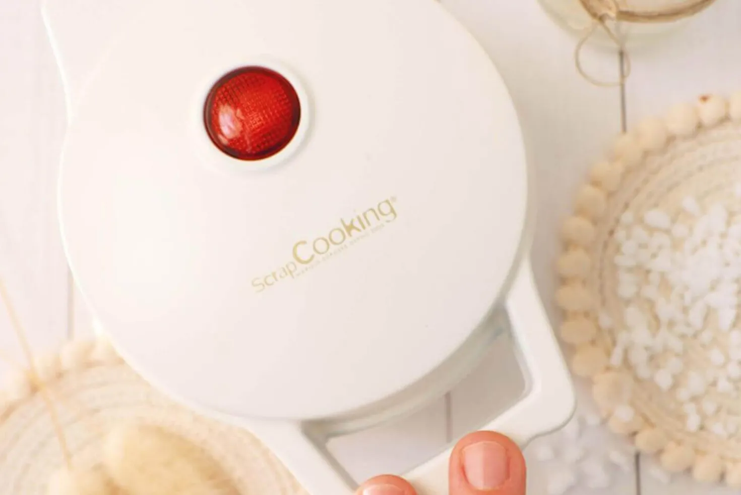 Appareil à mini gaufres Scrapcooking Mini Waffle Factory "Classic"