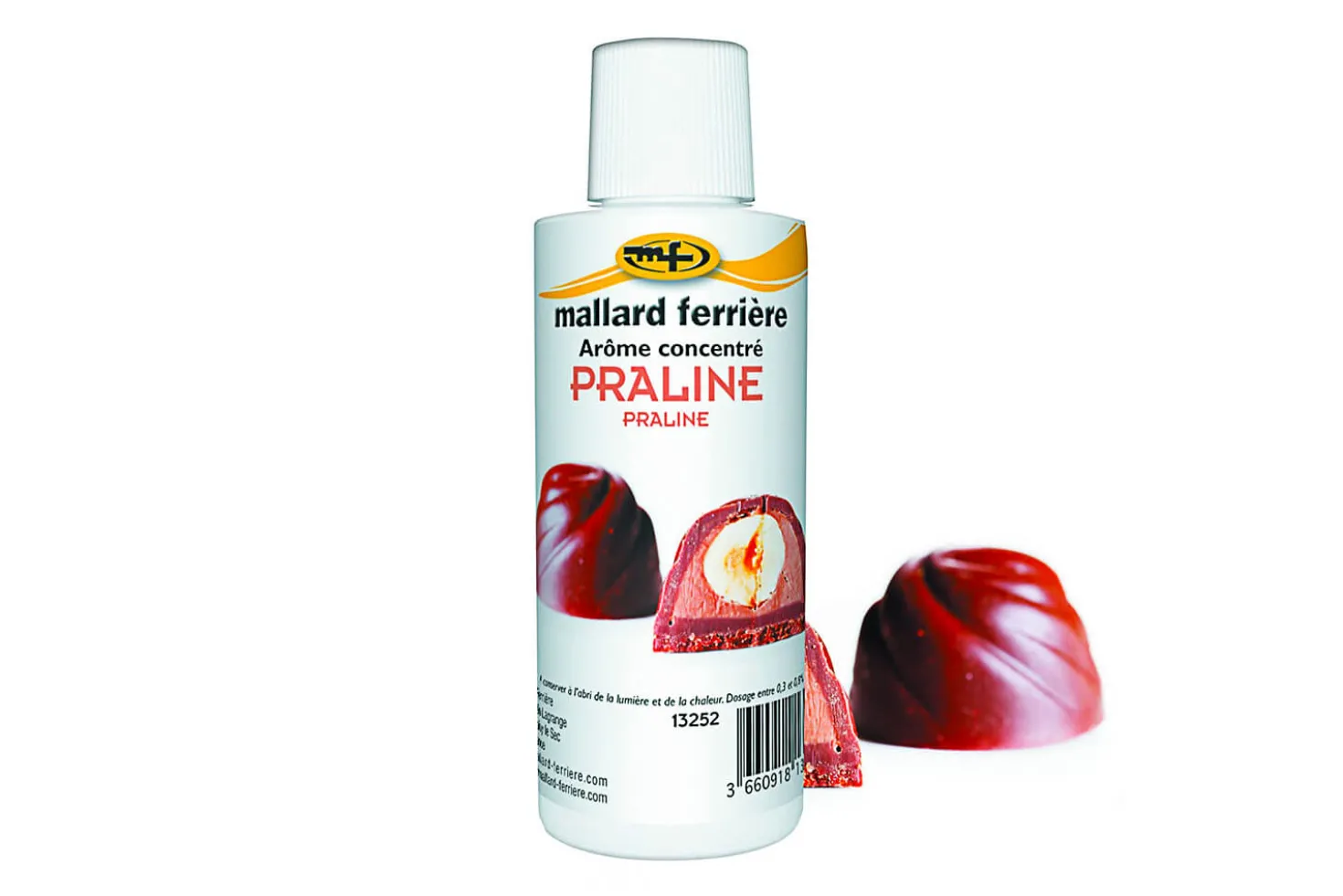 Arôme alimentaire concentré Mallard Ferrière praliné 125ml