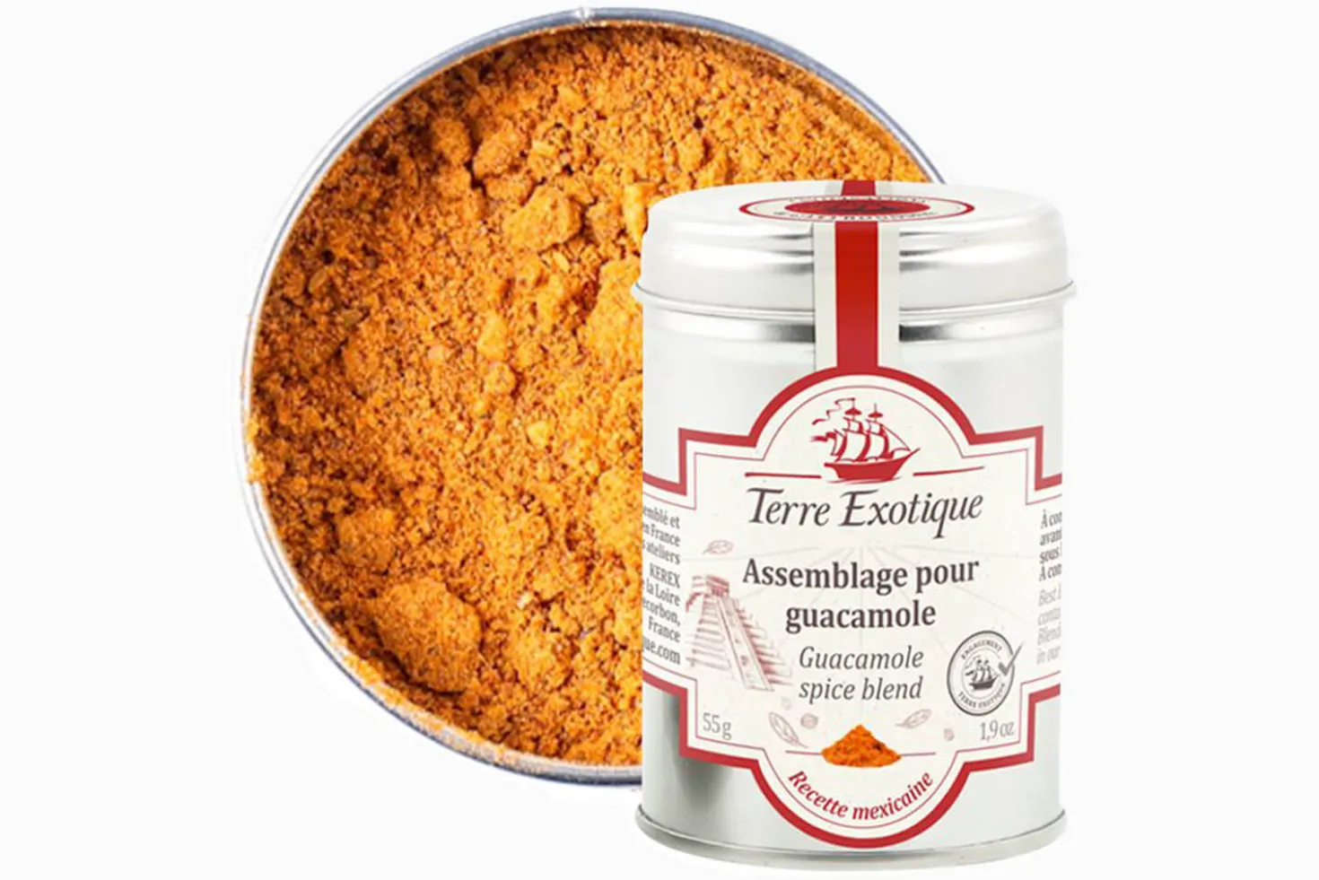 Assemblage pour guacamole Terre Exotique 55g
