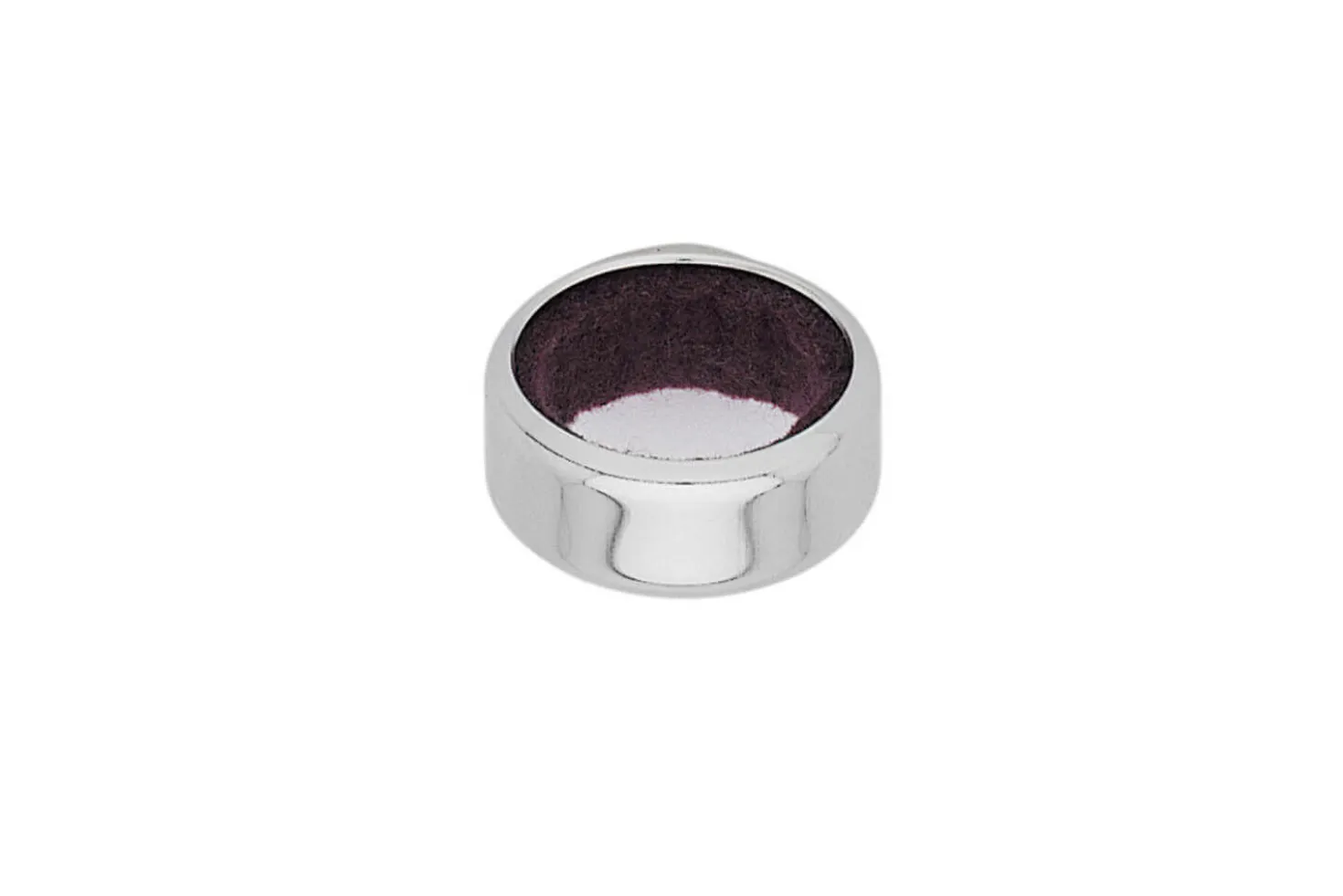 Bague anti-gouttes en acier chromé