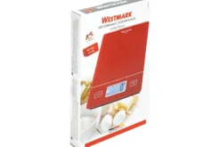 Balance de cuisine numérique Westmark Functiona surface en verre 22 x 15,3 x 2cm