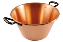 Bassine à gelée 4L en cuivre massif lisse ø26,5cm