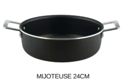 Batterie de cuisine Alessi Pots&Pans 6 pièces design par Jasper Morrison