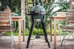 Berceau surélévateur pliable pour barbecue Big Green Egg MiniMax