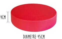 Billot de boucher Matfer en PEHD 500 - Diamètre 45cm