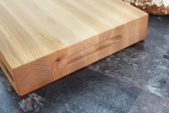Billot de cuisine Fukito en bois de hêtre certifié FSC - 45 x 30 x 6,2 cm