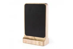 Bloc aimanté Bisbell en frêne soft touch pour 8 couteaux