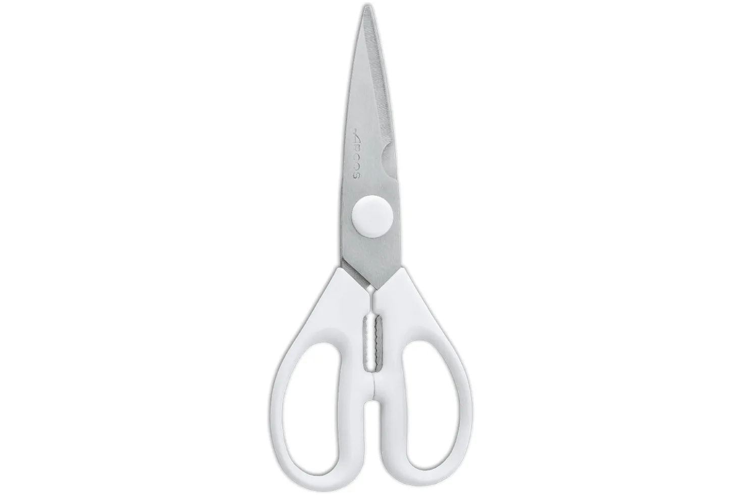 Bloc blanc laqué Arcos Brooklyn 3 couteaux + 1 paire de ciseaux