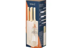 Bloc bois de hêtre 5 couteaux cuisine Opinel Parallèle spécial viande