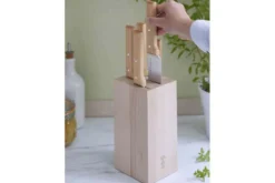 Bloc bois de hêtre 5 couteaux cuisine Opinel Parallèle
