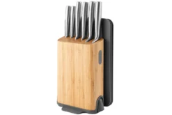 Bloc 6 couteaux Berghoff Legacy avec aiguiseur et 3 planches