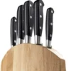 Bloc 5 couteaux de cuisine V. Sabatier acier inox