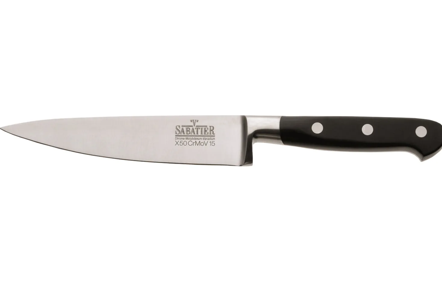 Bloc 5 couteaux de cuisine V. Sabatier acier inox