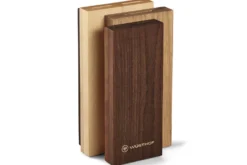 Bloc 2 couteaux forgés Wüsthof Crafter design en chêne, érable et hêtre