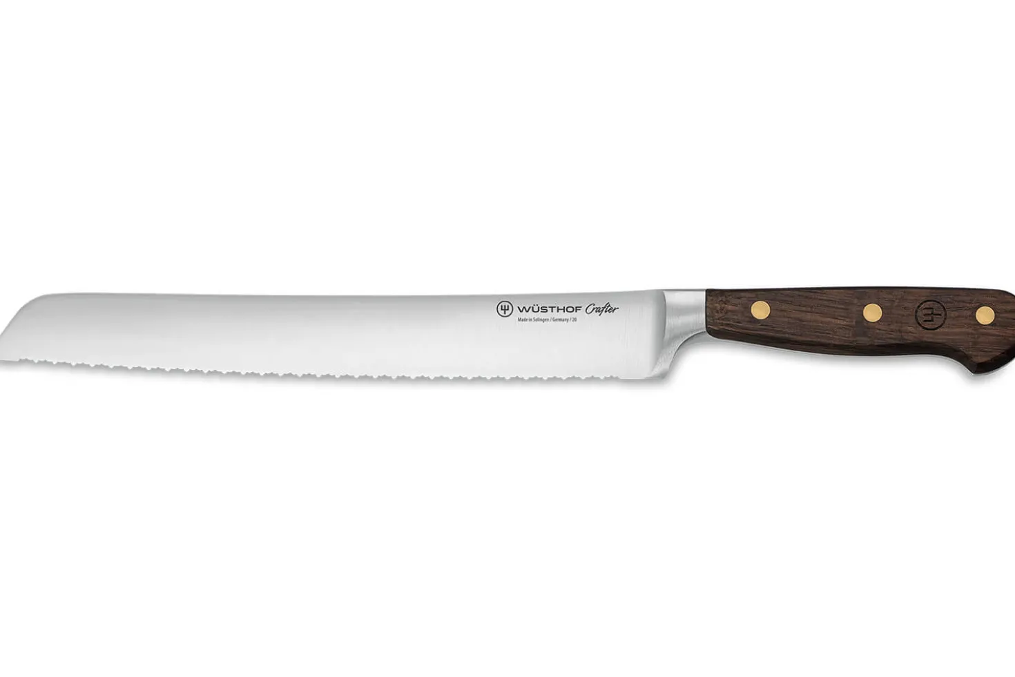 Bloc 6 couteaux forgés Wüsthof Crafter design en chêne, érable et hêtre