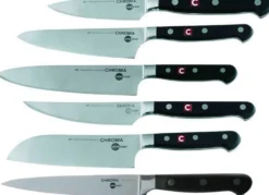 Bloc 5 couteaux Japan Chef Chroma aiguiseur