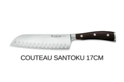 Bloc couteaux Wüsthof Ikon en frêne - 6 couteaux forgés