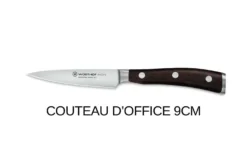 Bloc couteaux Wüsthof Ikon en frêne - 6 couteaux forgés