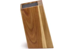 Bloc de couteaux incliné vide Beka Nomad en bois d'acacia