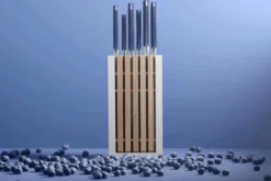 Bloc de 7 couteaux Wusthof Classic Colour Wild Blueberry forgés