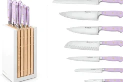Bloc de 7 couteaux Wusthof Classic Colour Purple Yam forgés