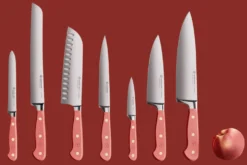 Bloc de 7 couteaux Wusthof Classic Colour Coral Peach forgés