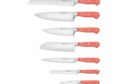Bloc de 7 couteaux Wusthof Classic Colour Coral Peach forgés