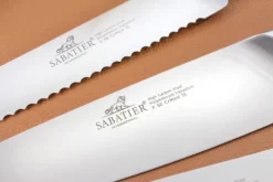 Bloc en chêne 5 couteaux cuisine Sabatier International avec support tablette intégré