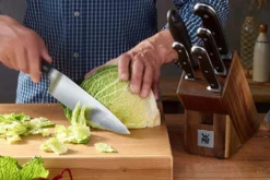 Bloc en chêne WMF Spitzenklasse Plus 5 couteaux de cuisine