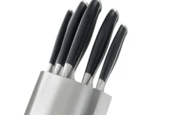 Bloc en inox + 5 couteaux Jupiter Sabatier International
