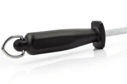 Bloc en pin 4 couteaux + 1 fusil Arcos MAITRE lames acier inox NITRUM