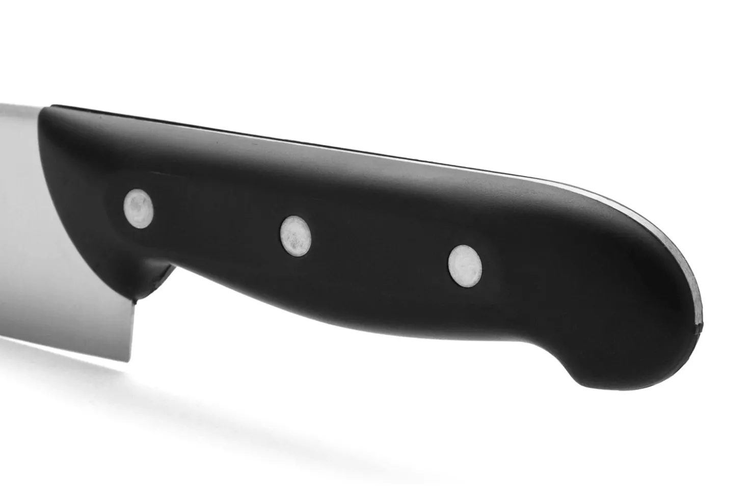 Bloc en pin 4 couteaux + 1 fusil Arcos MAITRE lames acier inox NITRUM