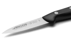 Bloc en pin 4 couteaux + 1 fusil Arcos MAITRE lames acier inox NITRUM