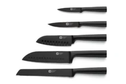 Bloc magnétique bambou + 5 couteaux Richardson Sheffield Nox
