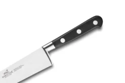 Bloc SABATIER Sarlat en noyer laqué noir 5 couteaux Idéal 100% forgés