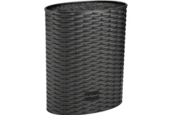 Bloc universel ovale tressé noir LOU LAGUIOLE intérieur fibres