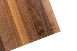 Bloc vide aimanté Artelegno Milano en bois de noyer pour 5 couteaux de cuisine