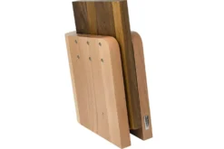 Bloc vide Artelegno Grand Prix pour 6 couteaux de cuisine + 1 planche à découper