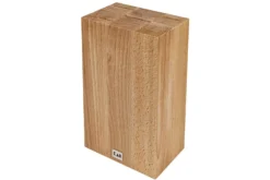 Bloc vide KAI design contemporain en hêtre pour 5 couteaux de cuisine