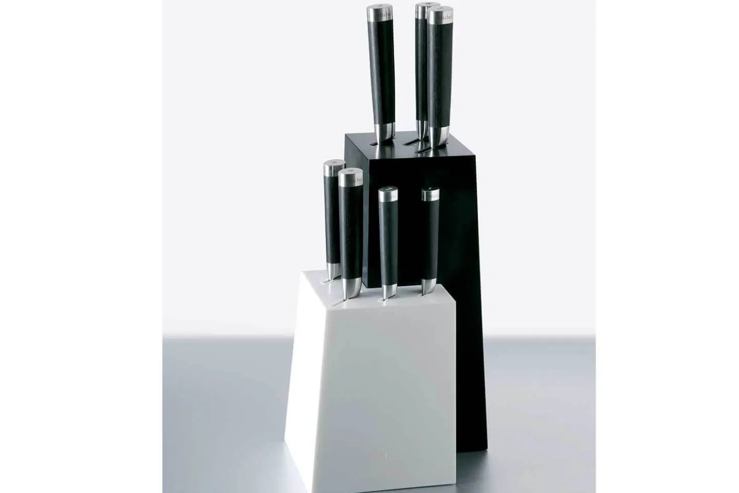 Bloc vide Kai Michel Bras type L corian blanc et noir