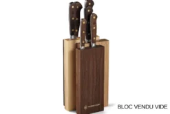 Bloc vide Wüsthof Crafter design chêne, érable et hêtre - 6 emplacements