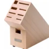 Bloc vide Wüsthof 9 emplacements en bois de hêtre