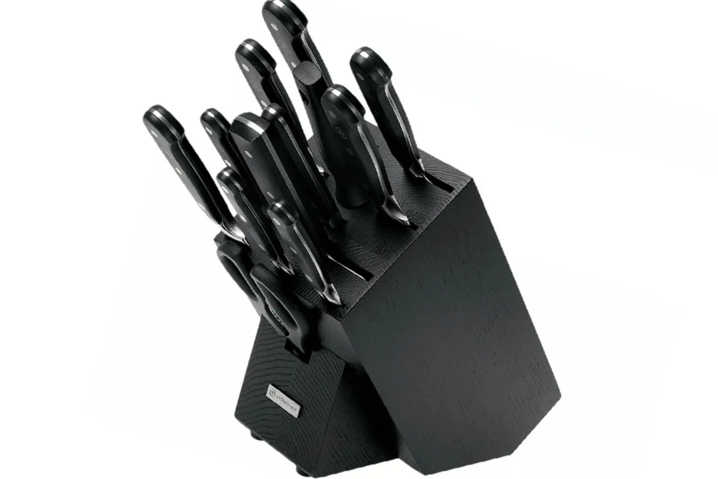 Bloc Wusthof Classic anthracite - 12 pièces forgées