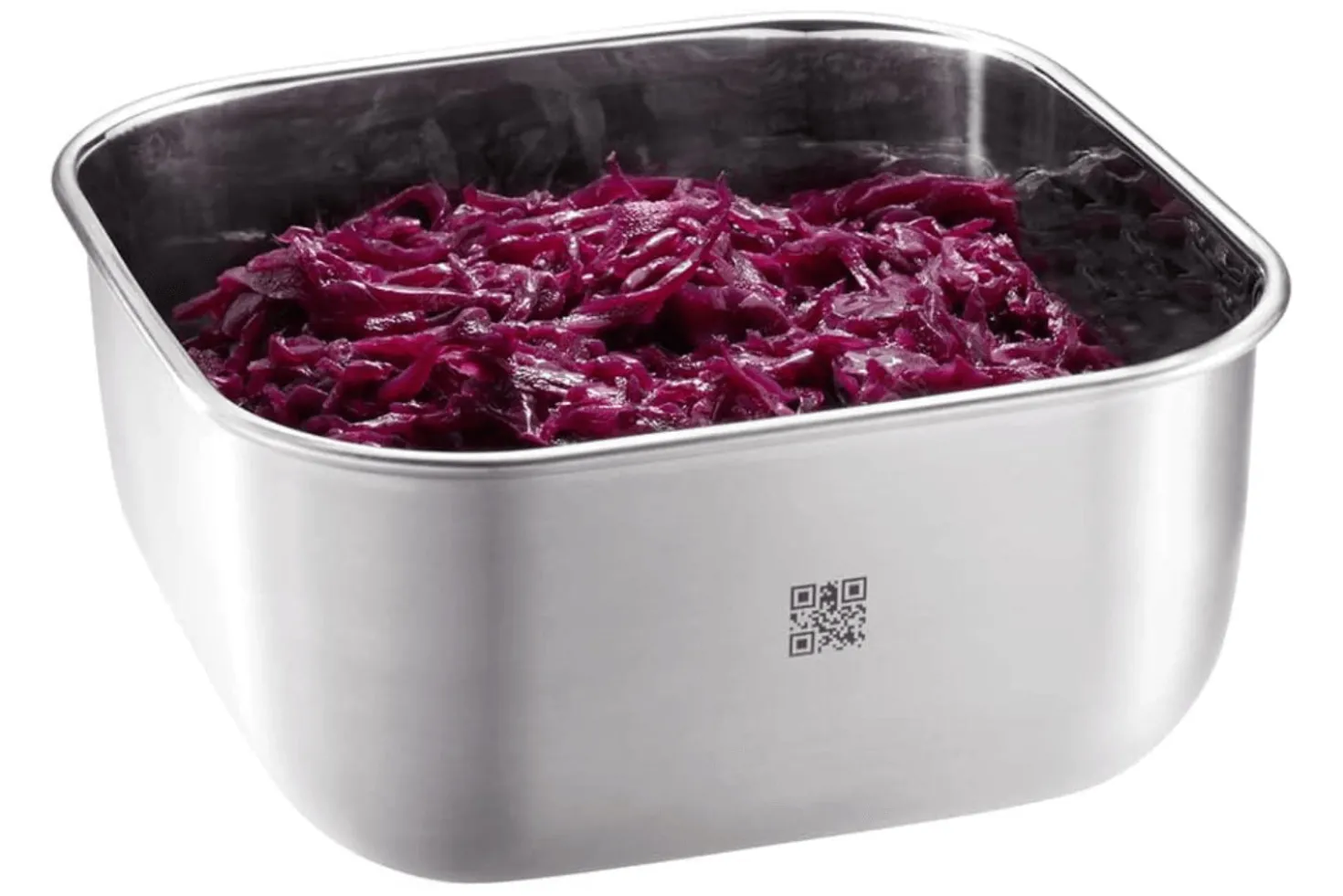 Boîte de conservation Gefu Provido carrée 900ml en acier inox
