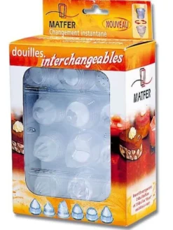 Boîte de 10 douilles interchangeables Matfer en polycarbonate