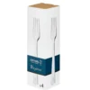 Boîte de 4 fourchettes de table Opinel Perpétue tout en acier inox