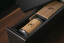 Boîte de rangement artisanale HORL® 3 en frêne massif