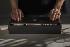 Boîte de rangement artisanale HORL® 3 en frêne massif